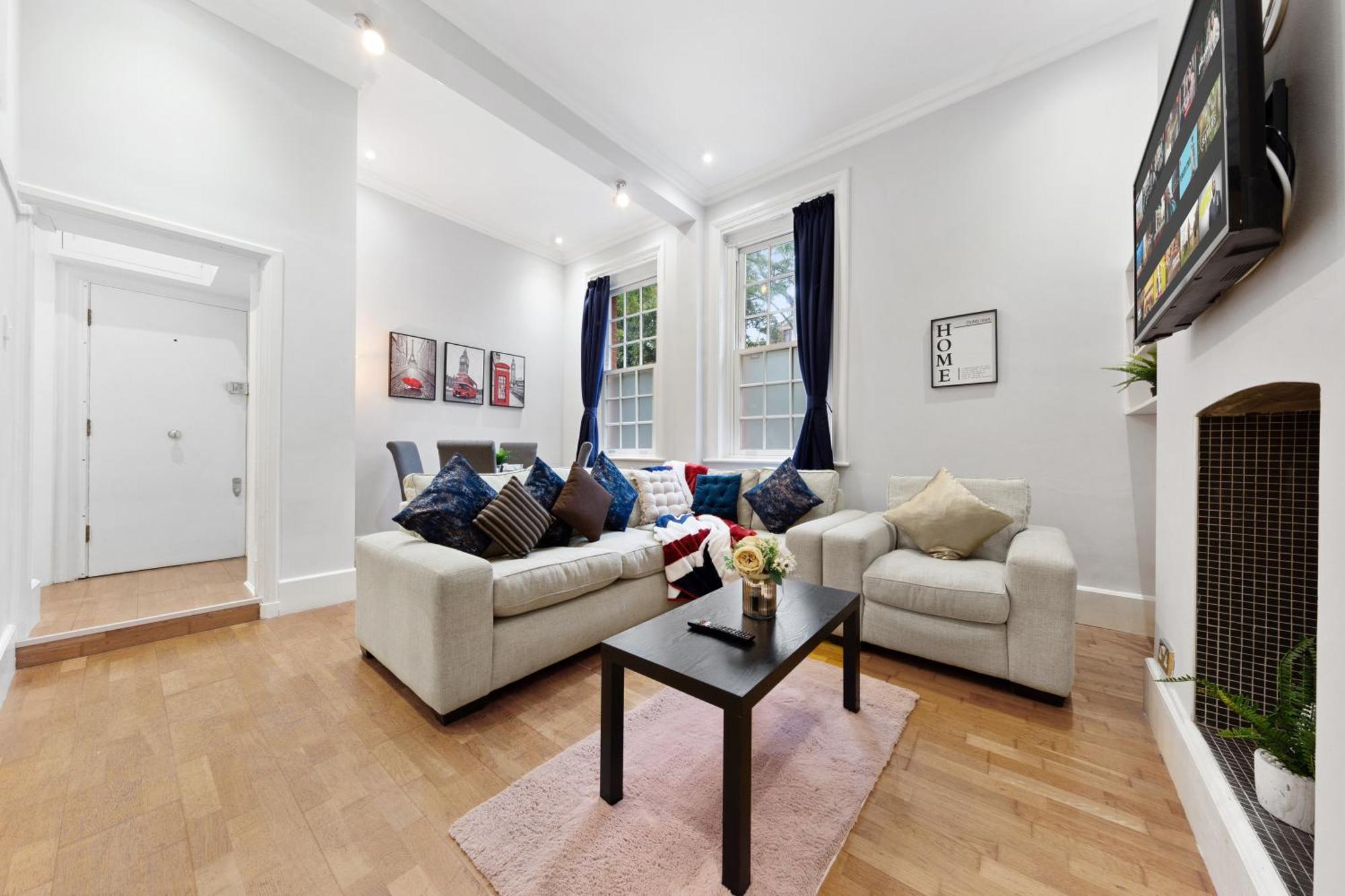 3br Apartment-regents Park-baker Street-lords Cricket Ground Mb1 Appartamento *