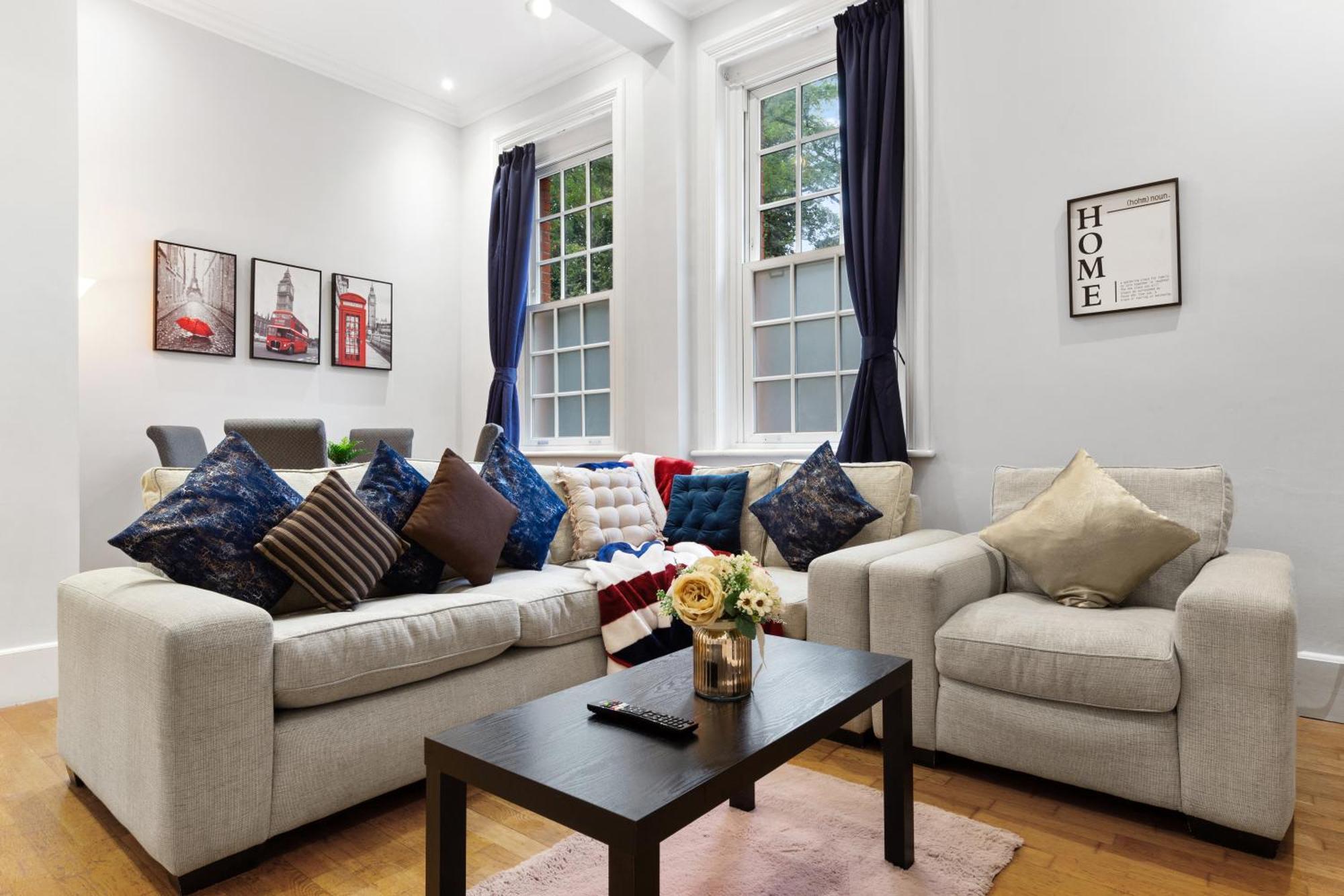 Appartamento 3br Apartment-regents Park-baker Street-lords Cricket Ground Mb1 Londra