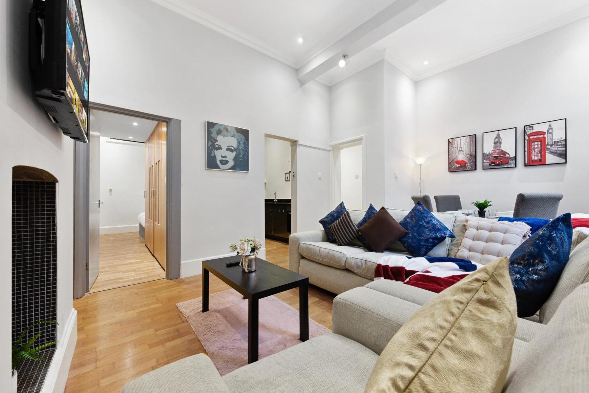 Appartamento 3br Apartment-regents Park-baker Street-lords Cricket Ground Mb1 Londra