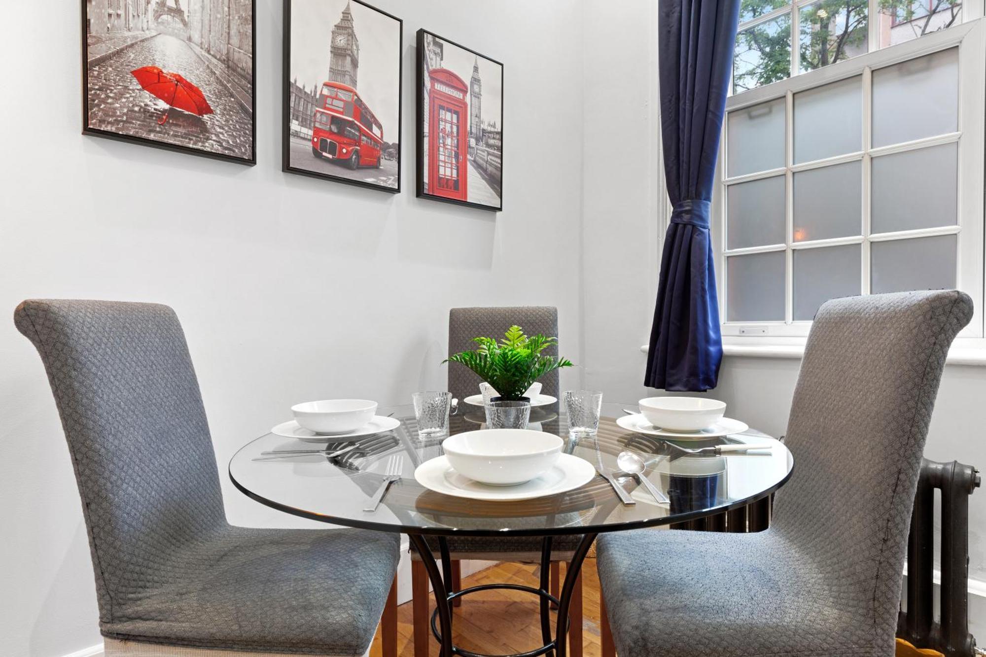 3br Apartment-regents Park-baker Street-lords Cricket Ground Mb1 Londra