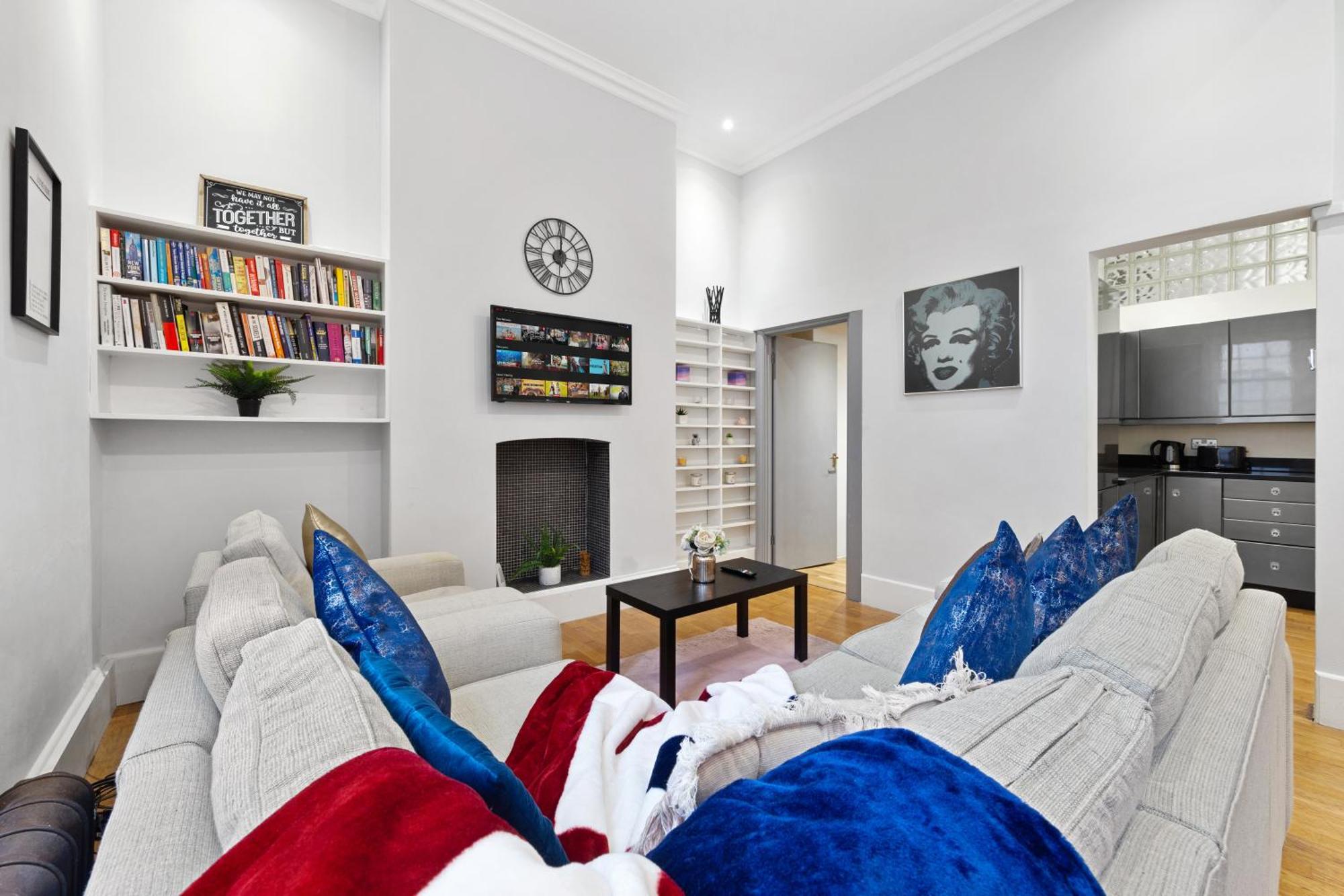 3br Apartment-regents Park-baker Street-lords Cricket Ground Mb1 Appartamento Londra