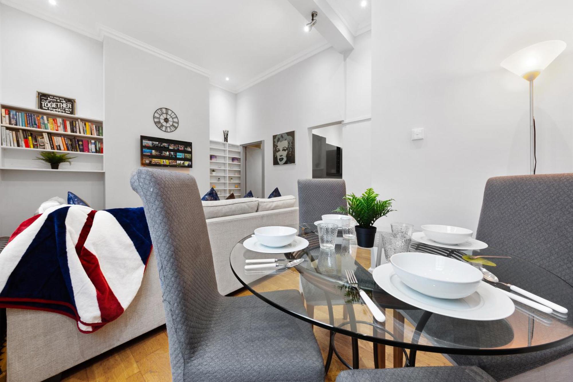 3br Apartment-regents Park-baker Street-lords Cricket Ground Mb1 Londra